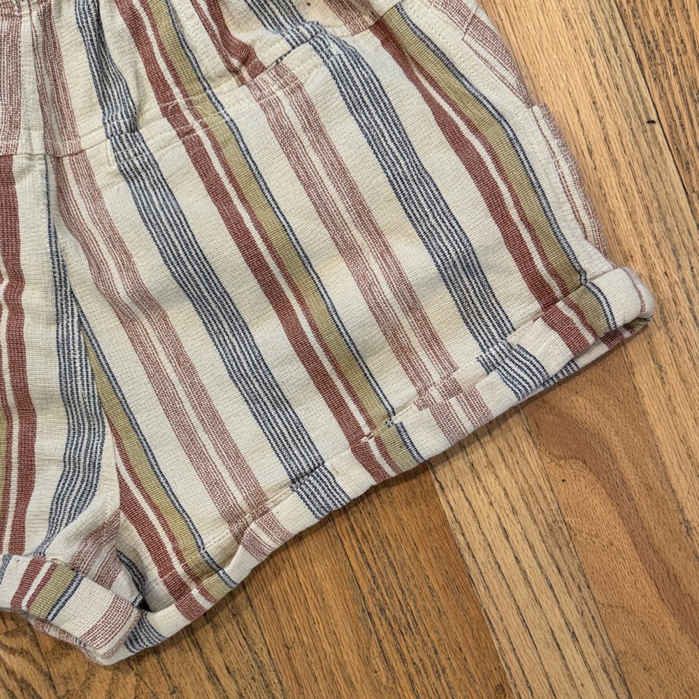 Free People Multicolor Striped High Waist Shorts - Picture 11 of 13